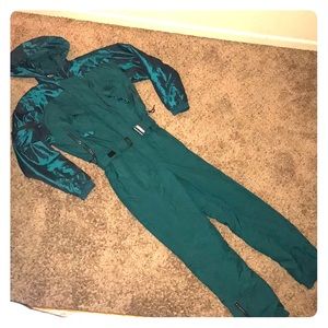 Retro Vintage Ski Suit Teal Size Women’s8 (Fits S)